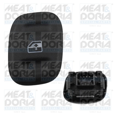 Switch, window regulator